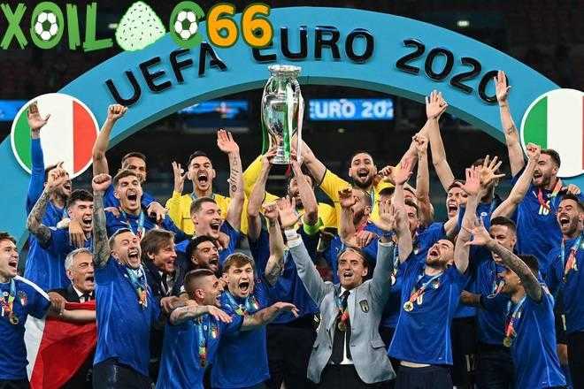 Italia là nhà vô địch Euro 2020 gần nhất